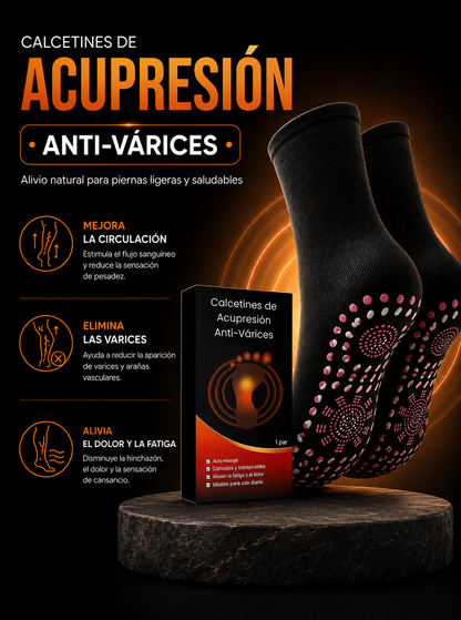 VenaMax™ – Calcetines de Acupresión Anti-Varices