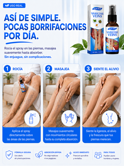 SouthMoon - Spray para varices