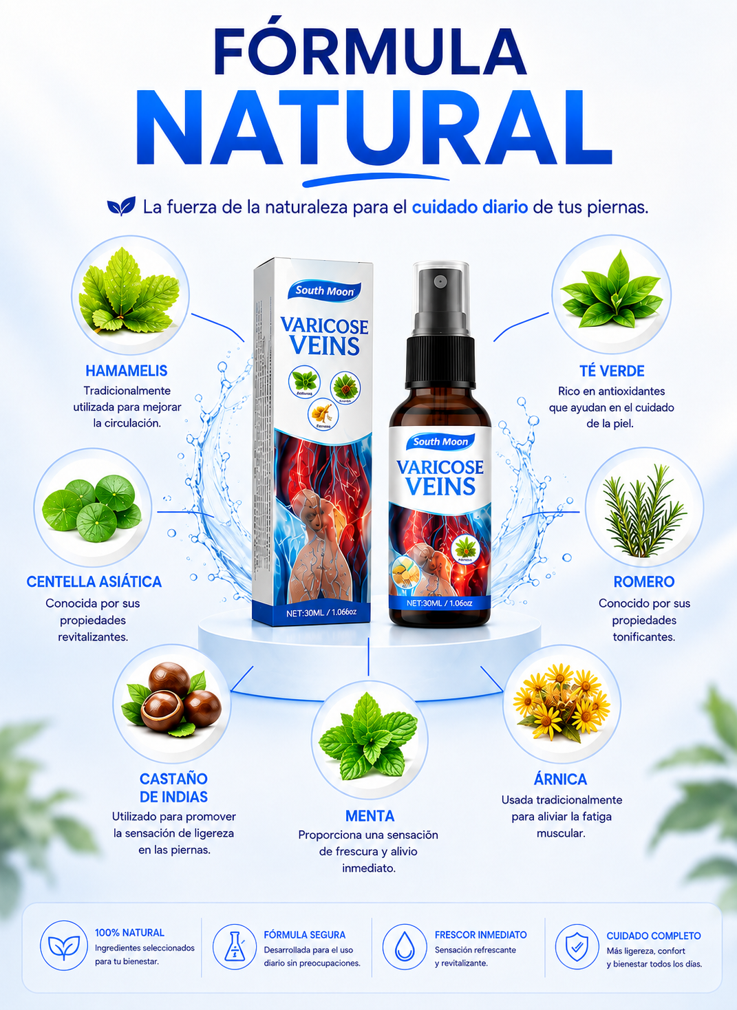 SouthMoon - Spray para varices